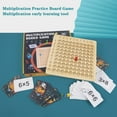 thumbnail image 4 of Multiplication Times Table Games  Wooden Montessori Toy for Mathematical Manipulation  Number Series Cards 1-100 Counting Tray  Maths Games Special Educators for Children (A), 4 of 9