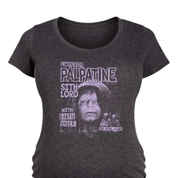 Star Wars - Palpatine - Women's Maternity Scoop Neck Graphic T-Shirt