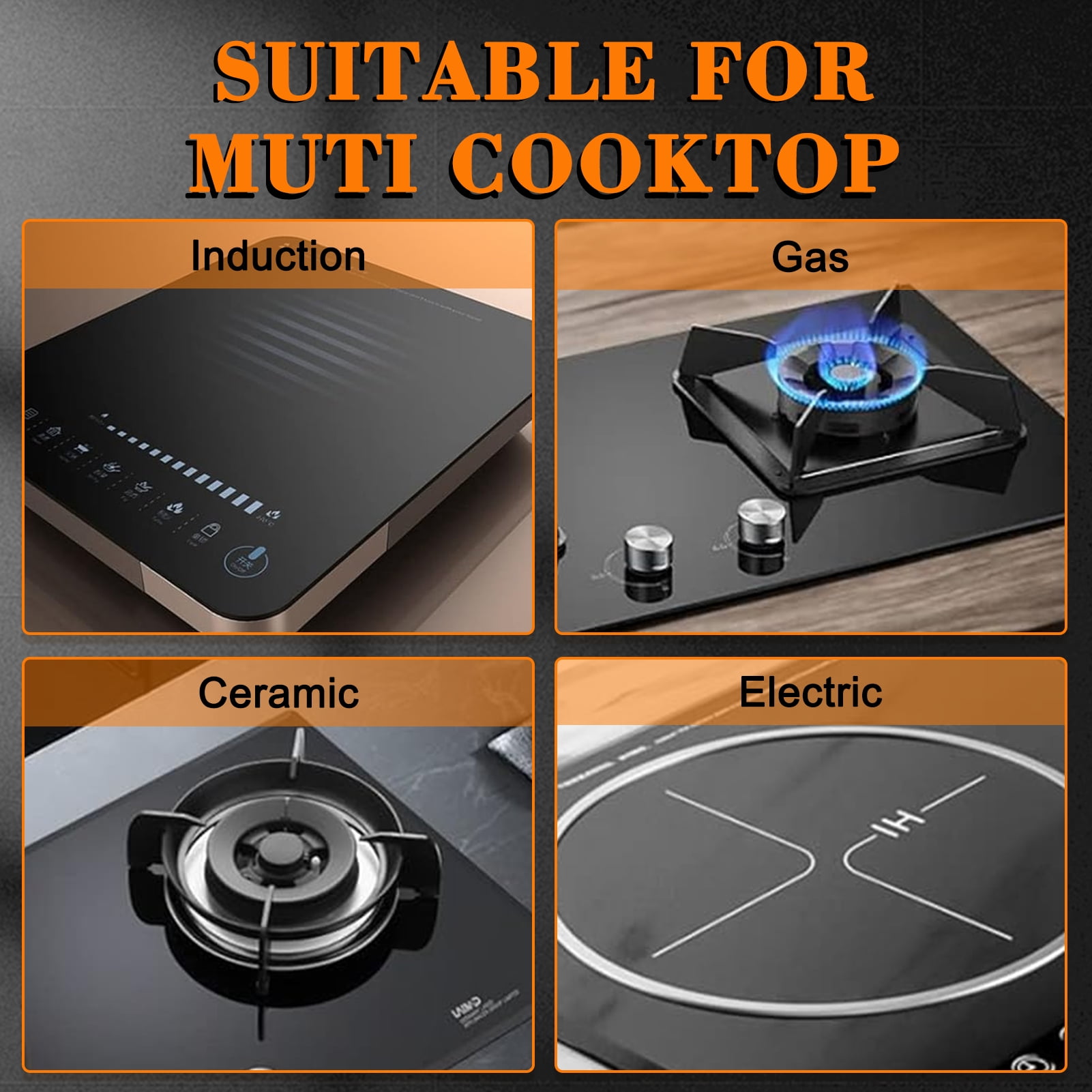 Tebru 7 L Aluminum Alloy Stovetop Pressure Cooker