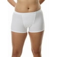 thumbnail image 1 of Underworks Womens Microfiber Compression Boy Shorts, 1 of 5