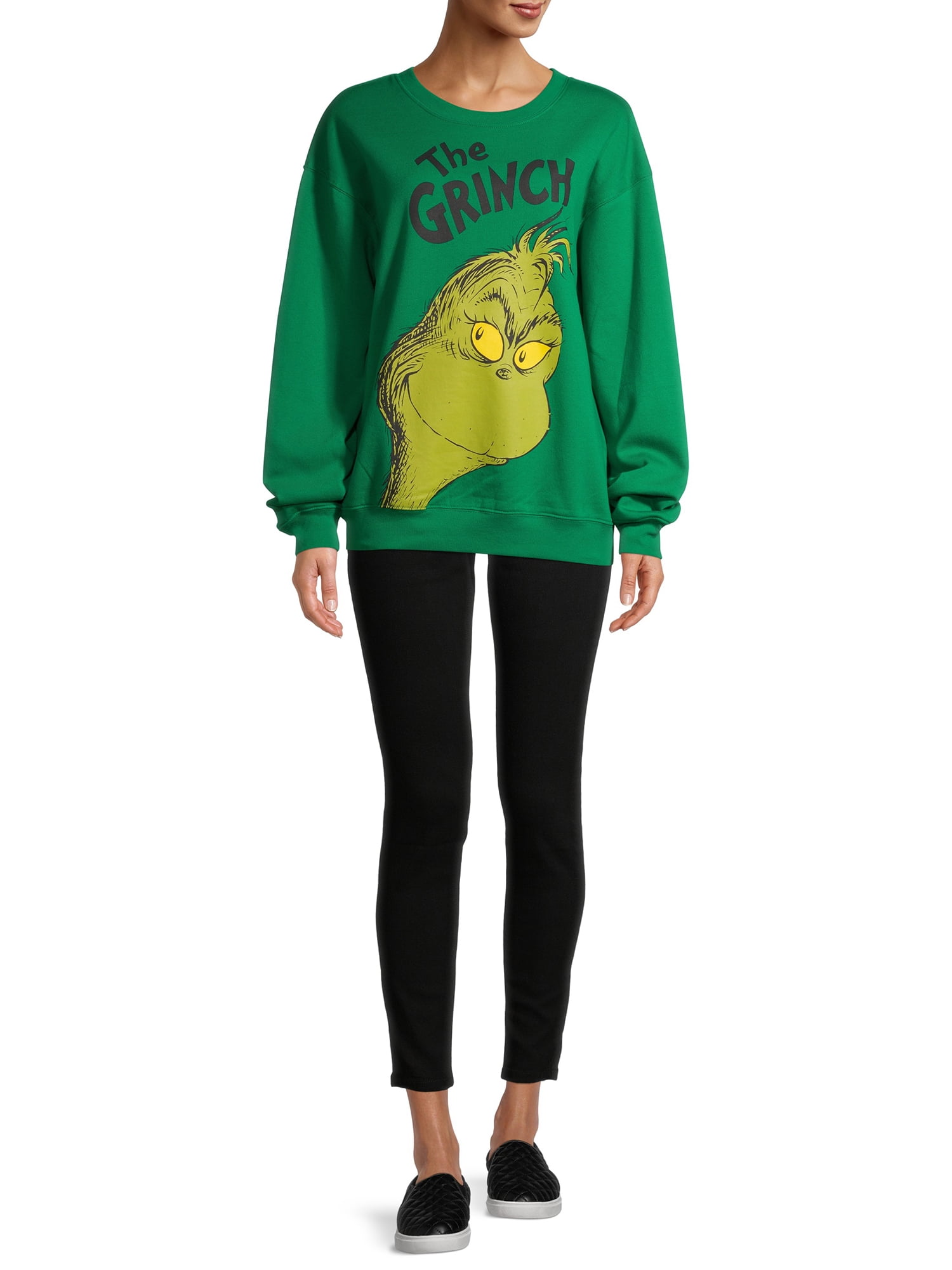 Grinch Juniors Holiday Sweatshirt