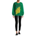thumbnail image 2 of Grinch Juniors Holiday Sweatshirt, 2 of 6
