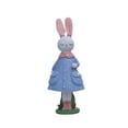 thumbnail image 4 of Figura de conejito de Pascua, decoración de Pascua, adorno de escritorio, creativo, coleccionable, de pie azul, 4 of 9