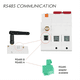 thumbnail image 5 of Interruptor MCB inteligente Tuya WiFi RS485 2P 63A, interruptor de medidor prepago, protector de voltaje y corriente, control por voz Alexa, 5 of 8