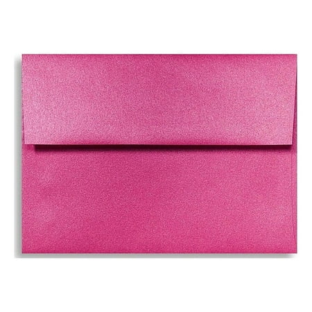 UPC: 0848614031405 | A2 Invitation Envelopes (4 3/8 x 5 3/4) – Azalea Metallic (50 Qty.)