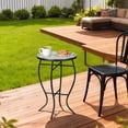 thumbnail image 2 of Outsunny Mosaic Table, Round Patio Table for Garden, Multicolor, 2 of 10