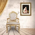 thumbnail image 3 of DiPaolo, Dan 25x32 Gold Ornate Wood Framed with Double Matting Museum Art Print Titled - Joy, 3 of 4