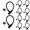 Black - 10 Pack Keyed Alike-Small, variant on -proof Refrigerator Lock For & Adults - Door Fridge And Cabinet (small Black 10 Pack Keyed Alike)
