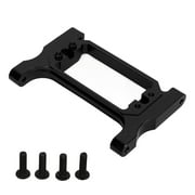 2024 Toy Accessories Model Toy Parts RC Front Chassis Brace Crossmember Beam Aluminium Alloy for Traxxas 1/10 Climbing Car Black