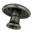 thumbnail image 2 of GlideRite 1.25 in. Round Beaded Cabinet Knob, Weathered Nickel, 2 of 3