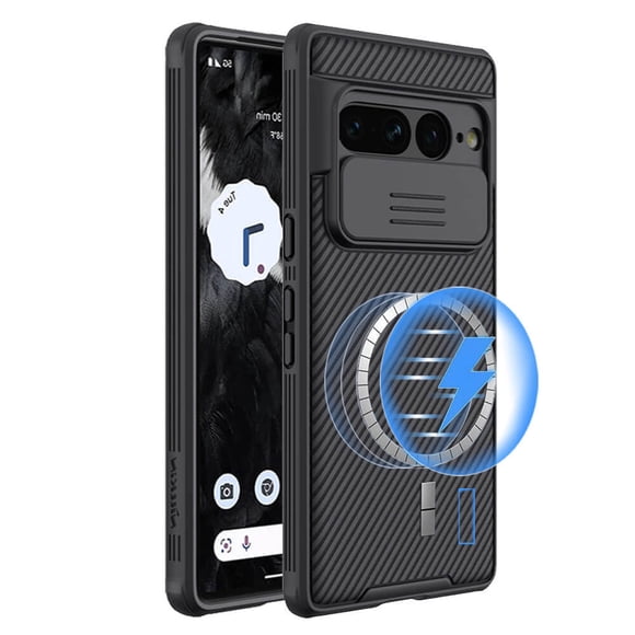 Google Pixel 7 Case Shockproof TPU Camera Slide Protector Case Thin Fit [Made for Google] Pixel 7 Cover