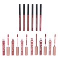 thumbnail image 3 of Lápiz Labial Líquido, De Larga Duración, Suave, No Irritante, Compacto, Portátil, Para Oficina En Casa, Para Mujeres, Niñas, Para Citas, Fiestas, Actividades Al Aire Libre Cergrey Lip Liner, 3 of 8