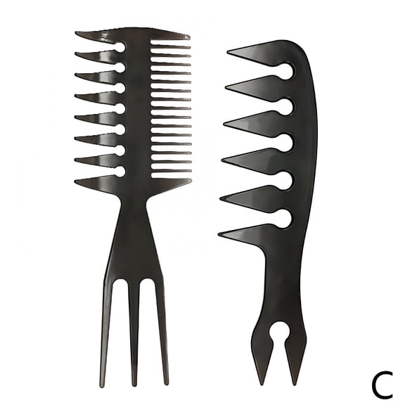 TUWAFE Hair Comb Styling Barber Hairstylist Accessories Anti-Static For Men Brush