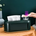 thumbnail image 2 of Caja de papel de seda multifuncional con bomba de agua, caja de almacenamiento de pañuelos, contenedor, dispensador de toallitas, soporte de pañuelos para el hogar, 2 of 7