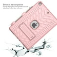 thumbnail image 5 of iPad 10.2 Case 7th Generation with Pencil Holder, Allytech Hybrid Dual Layers Heavy Duty Shockproof Defender Build Kickstand Drop Protection Case Cover for Apple iPad 7th Gen 2019,Pink, 5 of 7