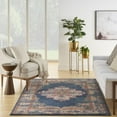 thumbnail image 3 of Nourison Passion Persian Navy 8' x 10' Area Rug, (8x10), 3 of 10
