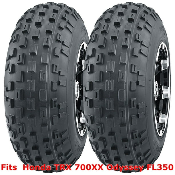 Honda TRX 700XX Odyssey FL350 ATV 2 front 21x710 21x7x10 Knobby tires