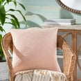 thumbnail image 2 of Accra ACA-005 18"H x 18"W Square Pillow Kit in Peach/Lilac, 2 of 2