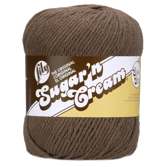 Lily Sugar'n Cream® Fil Super Taille Coton #4 Moyen, 4oz/113g, 200 Yards