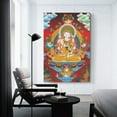 thumbnail image 3 of Vajrasattva Yab Yum Thangka Poster Home Decor Poster Wall Art Hanging Picture Print Bedroom Decorative Painting Posters Room Aesthetic 16x24inch(40x60cm), 3 of 17