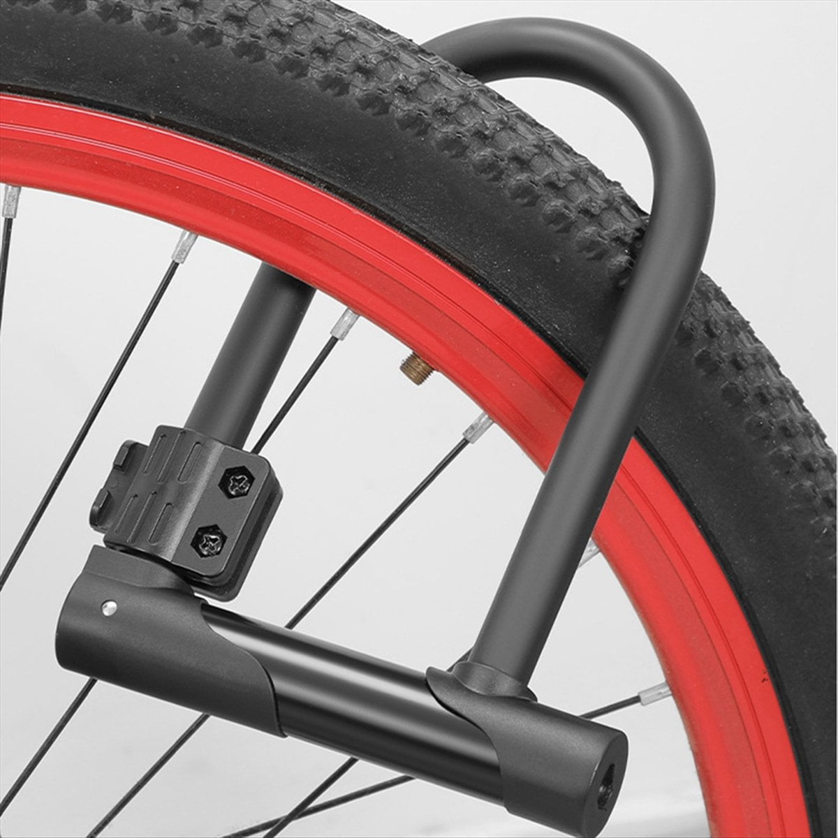 Simple Portable Bicycle U-Shaped Lock Anti-Theft Lock Anti-Hydraulic Shear Mountain Bike Riding Equipment