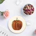 thumbnail image 4 of POGLIP Pumpkin Set of 8 Round Coaster for Drinks, Absorbent Ceramic Stone Coasters Cup Mat with Cork Base for Home Kitchen Room Coffee Table Bar Decor, 4 of 5