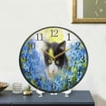 thumbnail image 5 of Dreamtimes Cute Little Kitten Pattern Wall Clock Silent Non Ticking 10 Inch Round Easy to Read for Home Office School Clock, 5 of 7