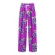 thumbnail image 3 of Pantalones largos para hombre con estampado de cintura elástica y bolsillo con cordón, pantalones largos de poliéster para hombre, 3 of 5