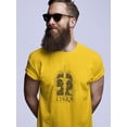 thumbnail image 2 of Outline Zodiac Sign Libra T-Shirt Men -Image by Shutterstock, Male Small, 2 of 4