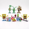 thumbnail image 2 of 8pcs Easter Spongebob Squarepants,patrick Star Cartoon Anime Doll Kids Halloween Gift Toy Set, 2 of 3