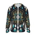 thumbnail image 1 of Fotbe Boho Dreamcatcher Chaqueta con Protección Solar UPF 50+ para Hombre y Mujer, Camisa con Capucha y Bolsillos-X-Large, 1 of 7