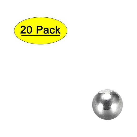 9/64 Inch Precision Chrome Steel Bearing Balls G5 20 Pack