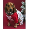 thumbnail image 2 of Leveret Dog Cotton Pajama Reindeer XXL, 2 of 2