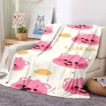 thumbnail image 3 of Manta con estampado de dibujos animados en bucle, ligera, para sala de estar, dormitorio, habitación de niños, cálida, regalo de Navidad, 3 of 5