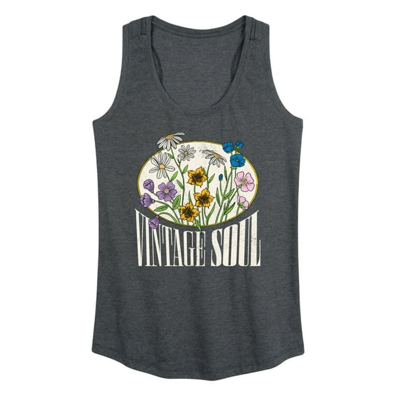 Instant Message - Vintage Soul - Women's Racerback Tank Top