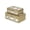 Gold, variant on Harlane Set of 2 Overlayed Mirror Silver Boxes