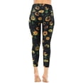 thumbnail image 3 of Pantalones de Yoga Atléticos Para Correr Con Cintura Alta Y Estampado Clásico de Flores Para Mujer Odeerbi  ODB-6, 3 of 6