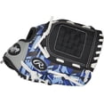 thumbnail image 2 of Guante de béisbol Rawlings REMIX T-Ball & Youth 9 Blue RHT, 2 of 7