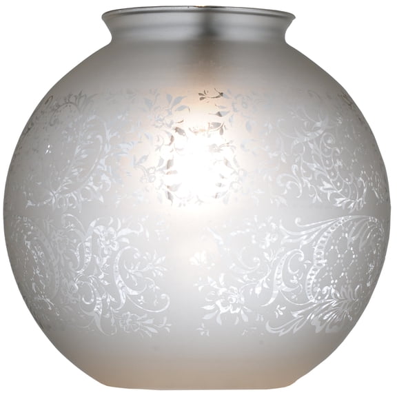 8"W Globe Hand Blown Replacement Shade