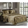 thumbnail image 3 of Satin Pillowcase 2 Pack - Queen Size (20"x30", Gold Leopard) - Silky Pillow Cases for Hair and Skin - Satin Pillow Covers with Envelope Closure - Extra Soft Premium Microfiber, 3 of 3