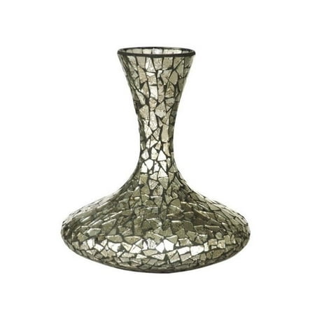 Silver Tiffany Settings - Dale Tiffany Silver Large Vase