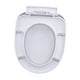 thumbnail image 2 of Tapa de Asiento de Inodoro, Silenciosa, Accesorios, Fácil de Limpiar, Reemplazo Simple para La Tapa de La Tapa Del Inodoro para El Baño Doméstico, Par Tipo U, 2 of 9