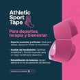 thumbnail image 2 of Cinta Kinesiológica Pre Cortada | Paquete de 4 rollos | Color Rosa | Uso Deportivo | B Life, 2 of 7
