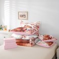 thumbnail image 6 of Erosebridal Capybara 7-Piece Bedding Comforter Set For Capybara Lover,Pink Peach Blossom King Bedding Sets For Kids Girls ,Reversible Pink, 6 of 7