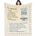 thumbnail image 1 of LHSHID Teacher Appreciation Gifts Teacher Gifts for Women Men Teacher Gifts Gifts for Teachers Blanket Best Teacher Gifts Thank You Teacher Gifts Teachers'' Day Teacher Definition Blanket 30x40in, 1 of 5