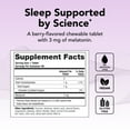 thumbnail image 3 of Theralogix Theratonin Melatonin Supplement - 90-Day Supply - Sleep Support Supplement - Melatonin to Aid a Good Night's Sleep - Supplement for Women to Support Fertility - NSF Certified - 90 Tablets, 3 of 7