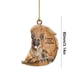 thumbnail image 3 of XWSHYW Adornos Colgantes Colgante Plano con Alas de Angel de Pastores Navideños, 3 of 4