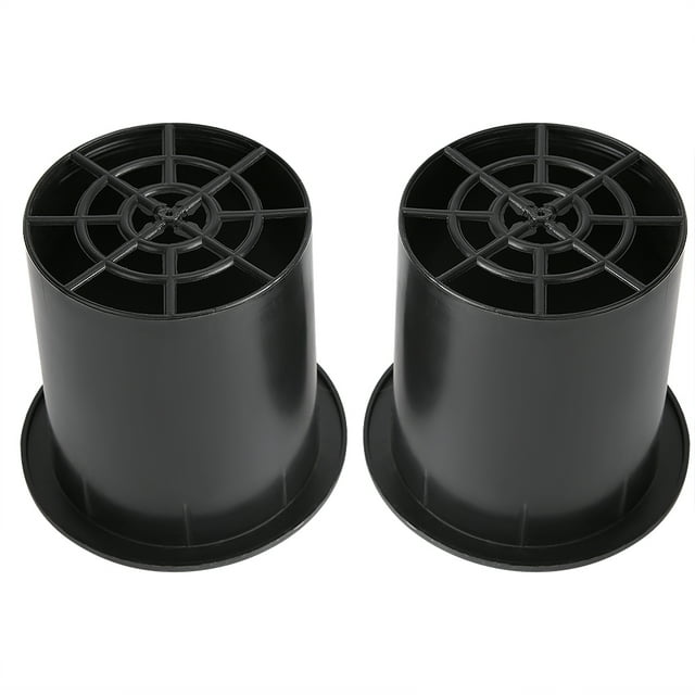 Speaker Accessories, Speaker Part Plastic 2PCS with Bell Ends for 8-12 Inch Speakers