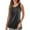 Dark Gray, variant on lmcalzta Plus Size Womens Pajama Tank Tops Crew Neck Sleeveless Tshirts Homewear Lounge Tank Shirts