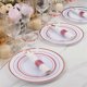 thumbnail image 4 of Pre Rolled Napkins with Silver Cutlery Set for Party,Rose Gold, 4 of 5